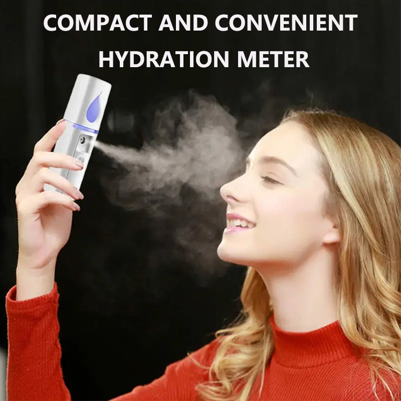 Face Steamer - เครื่องเพิ่มความชื้นให้ใบหน้ามินินาโน USB ชาร์จได้เครื่องทำความสะอาดรูขุมขนดูแลผิวเครื่องสปาสำหรับการแต่งหน้าให้ความชุ่มชื้นกับใบหน้าทุกวัน