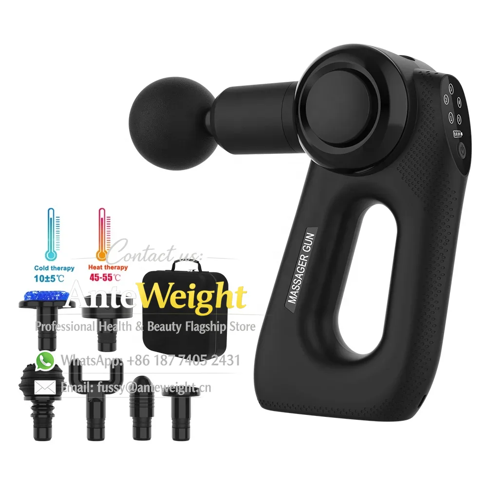 Massage Gun - แบรนด์ปืนนวดคุณภาพสูง พร้อมที่จับแข็งแรง ช่วยให้เข้าถึงหลังได้ง่าย