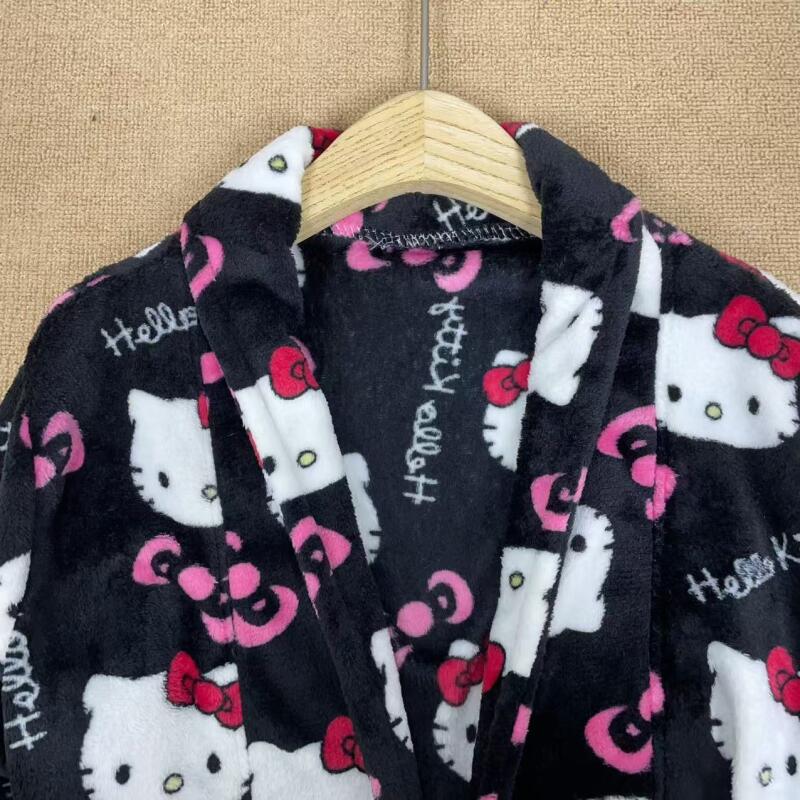 ชุดนอนเฮลโลคิตตี้ใหม่ฤดูใบไม้ร - Bathrobe บทวิจารณ์และราคา